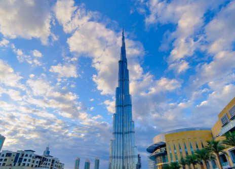 世界最高楼 哈利法塔828米 